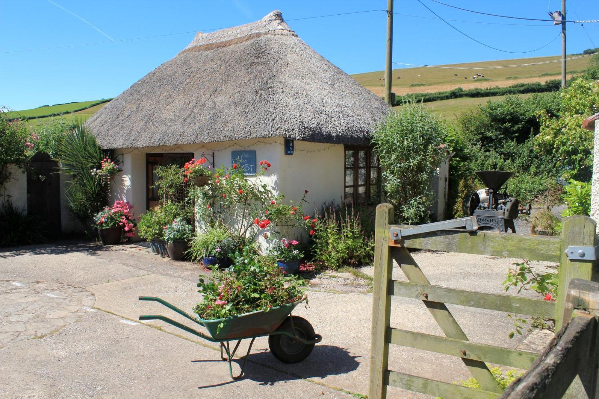 The Nest - Thatched Seaside Country Cottage For Two Stokeinteignhead Buitenkant foto